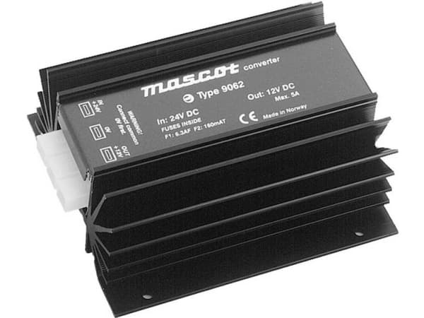 Mascot 9062 DC/DC-suuntaajamuuntaja 24 V/DC - 12 V/DC/3 A 40 W 40 W