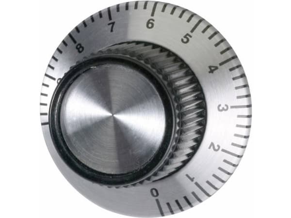 TRU KOMPONENTER Finkalibreringsskala Aluminium (anodiserat) (Ø x H) 24 mm x 14 mm 1 st