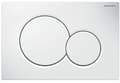 Miniatyrbilde 5 av 5: Geberit 115.770.11.5, Skylleplate, Hvit, Geberit, 246 mm, 13 mm, 164 mm