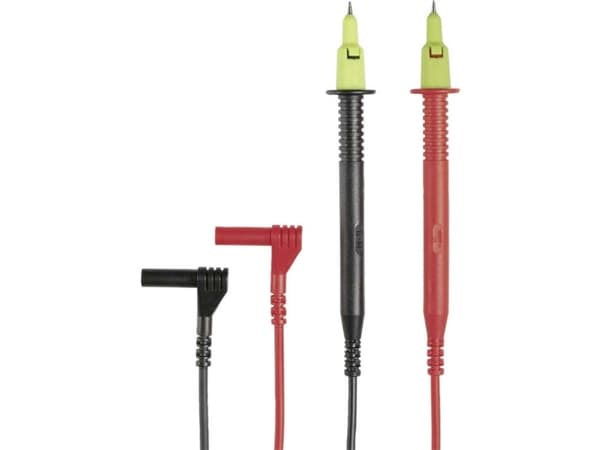 Gossen Metrawatt KS17-2 Säkerhetsmätledningssats [Testspets - 4 mm kontakt] 130,00 cm Svart, röd 1 st