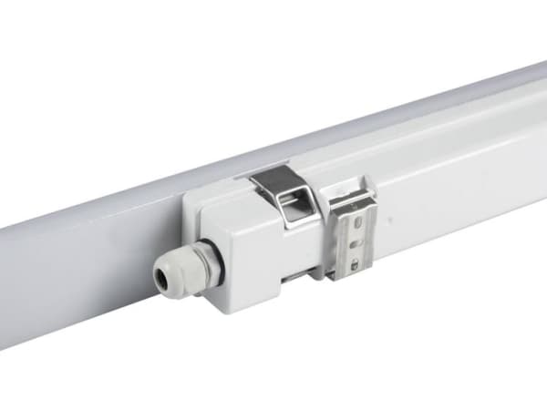 Müller-Licht Aquafix LED vägglampa för våtrum med rörelselarm LED (RGB) LED inbyggd 40 W Neutralvit Vit Vit