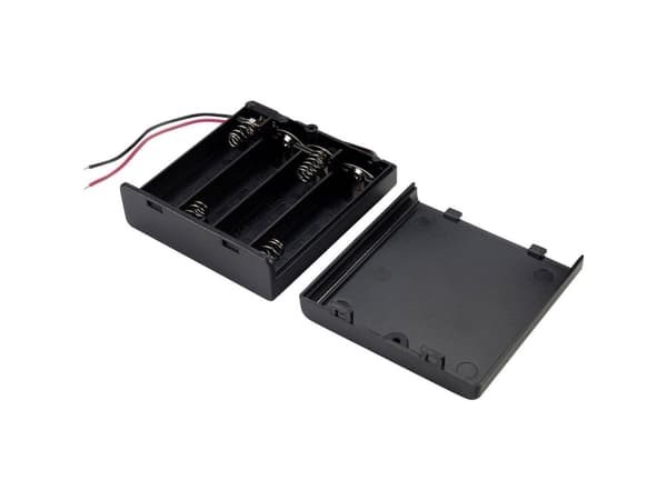 Conrad SBH341-1AS, AA, Black, 1 pc(s)