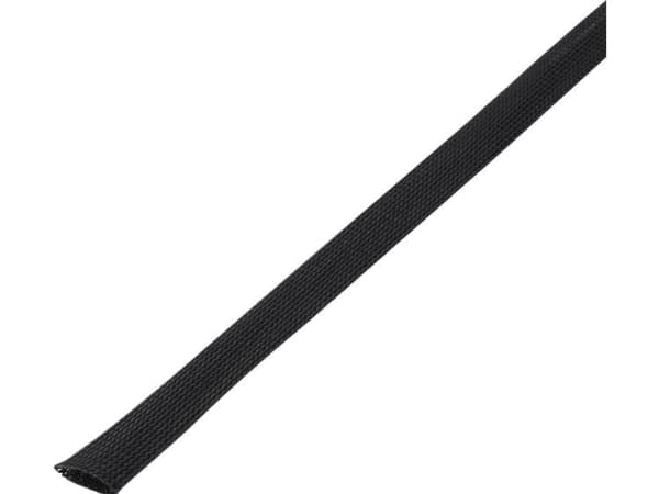 TRU COMPONENTS 1565451 CBBOX3037-BK Strømpeflexslange Sort PET 30 til 37 mm 5 m 5 m