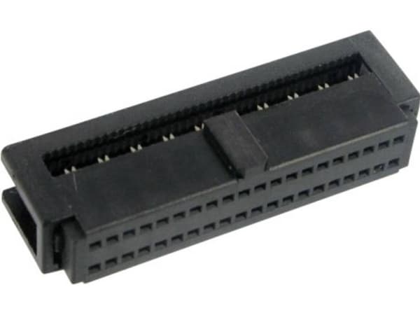 Tru Components 1589659 Post Connector With Strain Relief 1.27mm Pitch