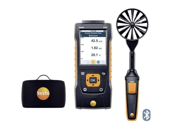 testo 440 Set 100 mm anemometri