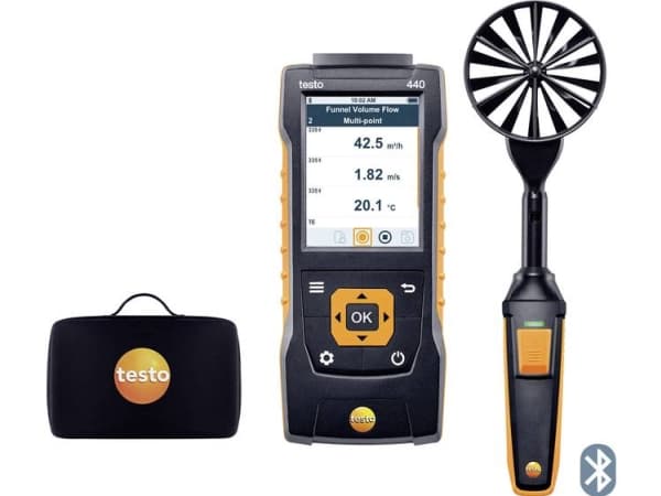 testo 440 Set 100 mm anemometri