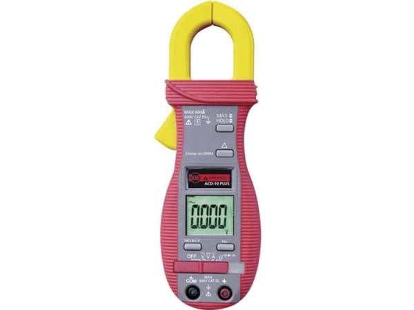 Beha Amprobe 3037808 Strømtang , Hånd-multimeter digital CAT III 600 V Visning (counts): 4000