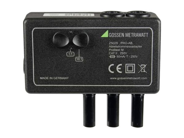 Gossen Metrawatt Z502S PRO-AB Måleadapter Specielt tillbehör till måleudstyr 1 stk
