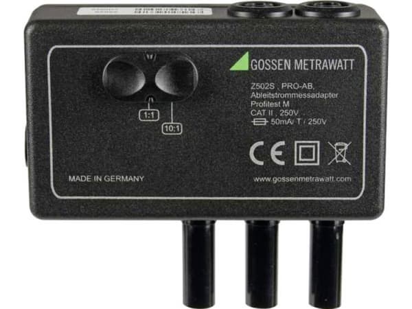 Gossen Metrawatt Z502S PRO-AB Måleadapter Specielt tillbehör till måleudstyr 1 stk