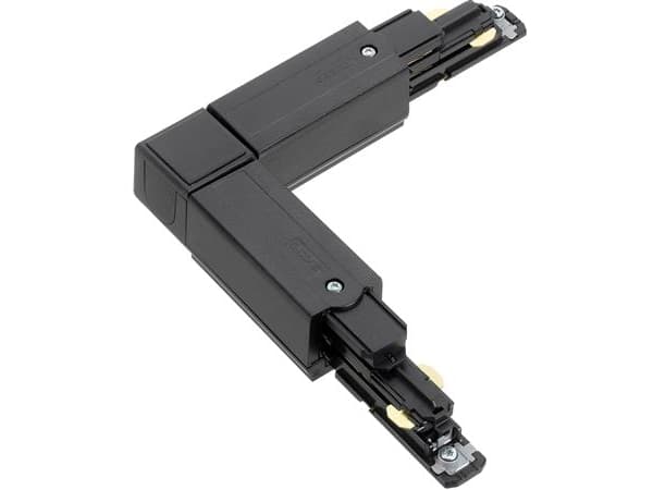 L-Stykke DALI 3-F 90GR. Venstre Sort - PROFESSIONEL