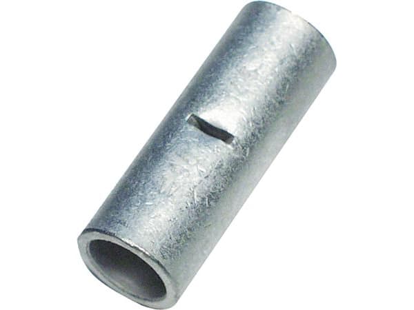 Puristusholkki CU 16 mm², pituus 29,0 mm, halkaisija, sisä- Ø6,0 mm, ulko- Ø9,0 mm, luokille 2, 5 ja 6.
