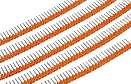 Liitäntäputki punainen 1,0 mm² pituus 14,0 mm eristyspituus 8,0 mm - (500 kpl)