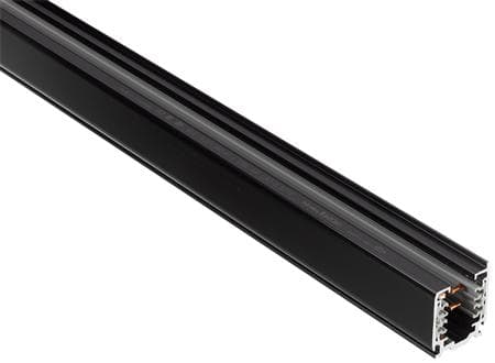 Global Skinne XTSC 6400-2 DALI 230V, 3-faset 4 meter Sort