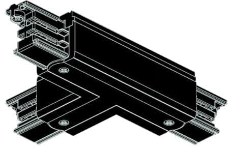 Global pro T-stycke 230V, 3-fas, vänster, svart - PROFESSIONAL