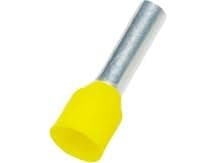 Terminalrør gul 6,0 mm²længde 20,0 mmafisoleringslængde 12,0 mmhuldiameter Ø3,5/6,3 mm - (100 stk.)