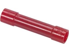 Liitosholkki punainen 0,5-1,5mm²sisähalkaisija Ø3,8mmpituus 25,5mm - (100 kpl.)