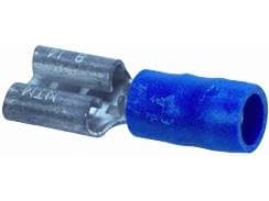 Spade-holkki sininen 1,5-2,5mm²spade-holkki 6,3mm, pituus 21,0mmindv. halkaisija Ø3,9mm - (100 kpl.)