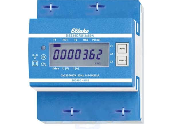 ELTAKO DSZ14DRS-3x80A MID kolmivaiheinen mittari MID kalibroitu (28365715)