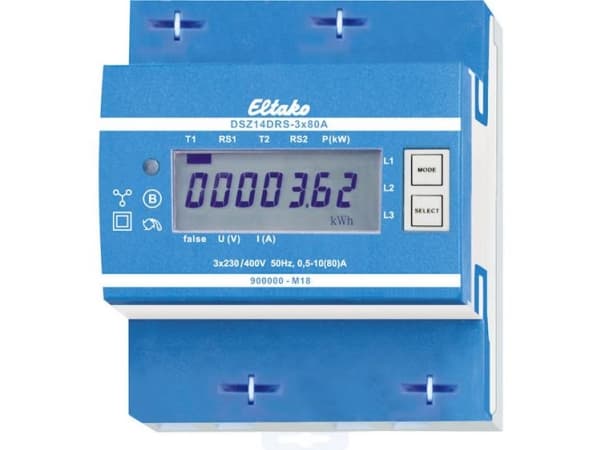 ELTAKO DSZ14DRS-3x80A MID kolmivaiheinen mittari MID kalibroitu (28365715)