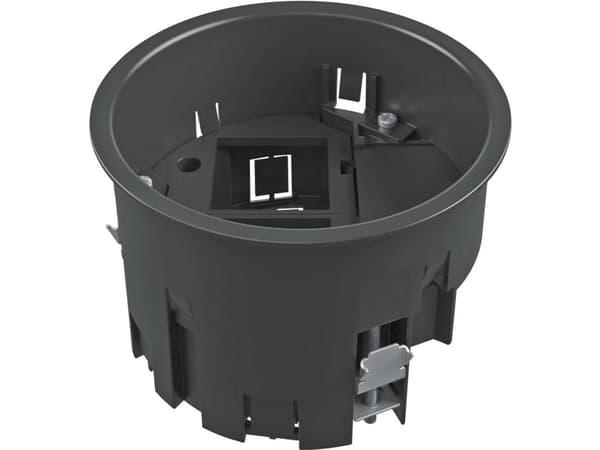 OBO Installationsdåse MT R2 1-1, ø120mm, højde 85 mm, monteres i UD GES R2 indstøbningsdåse eller direkte i hævet gulve.