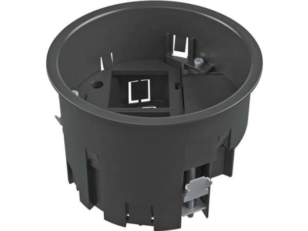 OBO Installationsdåse MT R2 1-1, ø120mm, højde 85 mm, monteres i UD GES R2 indstøbningsdåse eller direkte i hævet gulve.