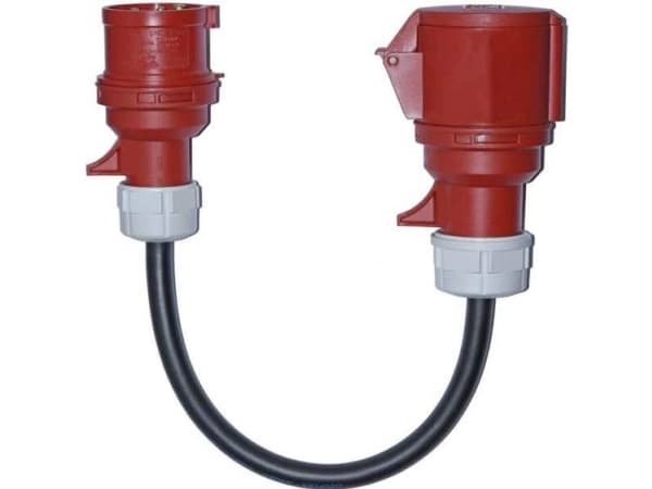 Gossen Metrawatt Z750F Mittaussovitin CEE-liitin 32 A 5-napainen - CEE-pistoke 16 A 5-napainen