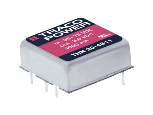 Traco Power THN 20-1211, 25,4 mm, 9,9 mm, 25,4 mm, 15 g, 20 W, 9-18 V