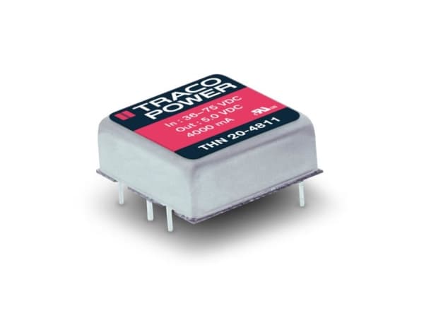 Traco Power THN 20-1211, 25,4 mm, 9,9 mm, 25,4 mm, 15 g, 20 W, 9-18 V