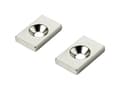 Miniatyrbild 2 av 3: TRU COMPONENTS W20L12T3-M4 Permanentmagnet Rektangulär (L x B x H) 20 x 12 x 3 mm N35 Gränstemperatur (max.): 80 °C