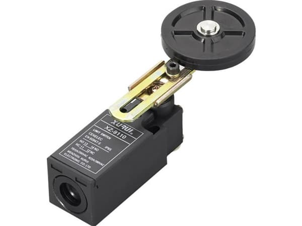 TRU COMPONENTS 1426612 XZ-9/110 Rajakytkin 250 V/AC 10 A Rullakääntövarsi Painonappi IP65 1 kpl