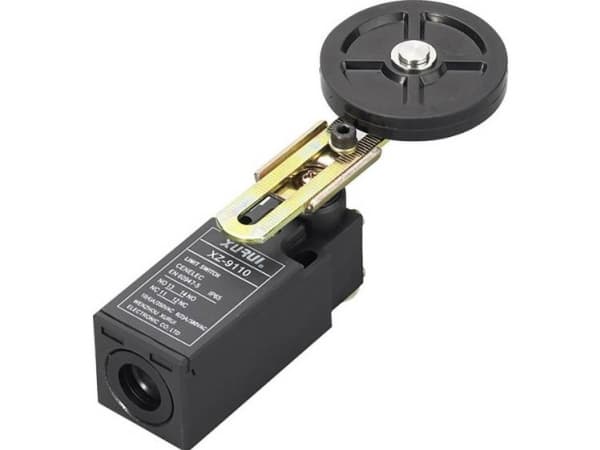 TRU COMPONENTS 1426612 XZ-9/110 Rajakytkin 250 V/AC 10 A Rullakääntövarsi Painonappi IP65 1 kpl