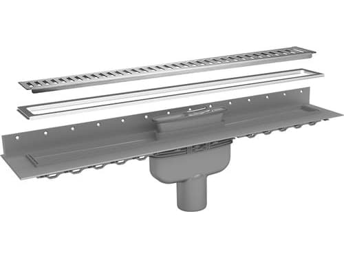 PURUS lr. bunt ø75/100x800 - PURUS LINE avlopp/avlopp vertikalt