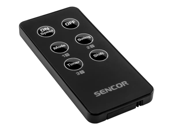 Sencor SFN 5040BL - Kjølevifte - frittstående - 15 cm - svart