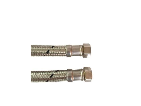 Neoperl Neoflex siliko - Silikone m/rustfri flet 1'' muffe x muffe 500 mm