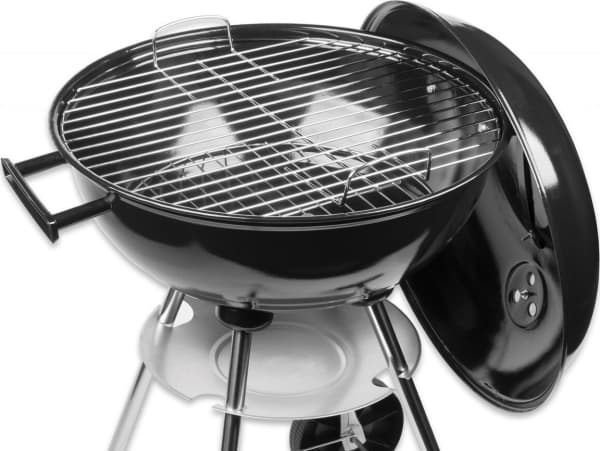 Fieldmann FZG 1009, Grill, Träkol (bränsle), Egg, Grid, Svart, Rostfritt stål, Rund