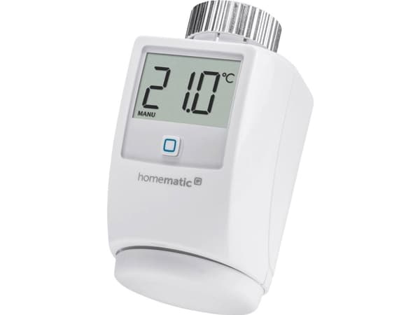 Homematic IP HMIP-eTRV, RF, 868,3 MHz, Hvit, M30 x 1.5, IP20, Digitalt