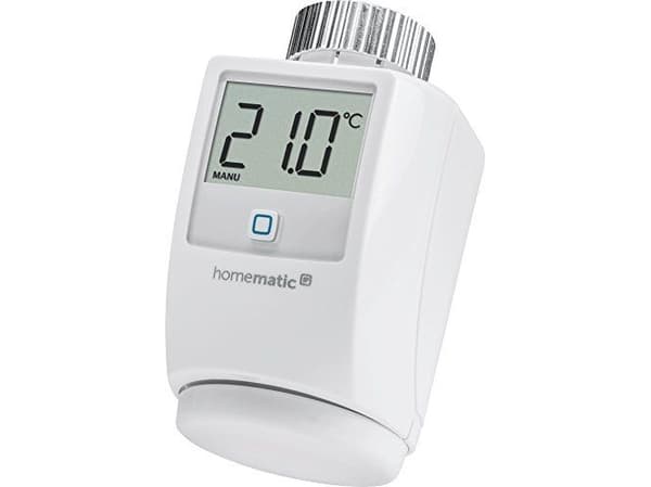 Homematic IP HMIP-eTRV, RF, 868,3 MHz, Hvit, M30 x 1.5, IP20, Digitalt