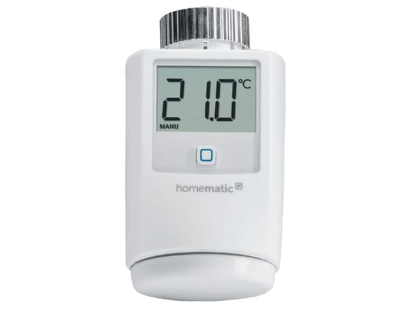 Homematic IP HMIP-eTRV, RF, 868,3 MHz, Valkoinen, M30 x 1.5, IP20, Digitaalinen