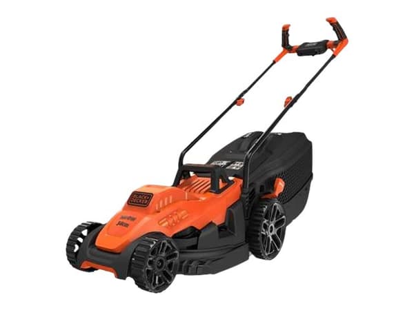 BLACK+DECKER - Gräsklippare - elektrisk - 1400 W - 34 cm - 14.4 kg