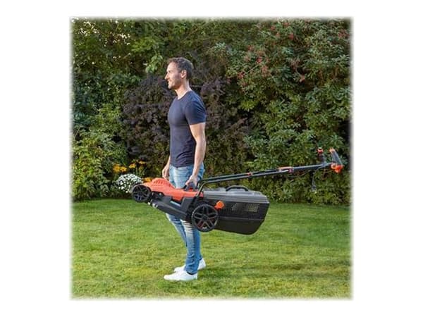 Black & Decker EasySteer - Gressklipper - elektrisk - 1600 W - 38 cm - 16,67 kg
