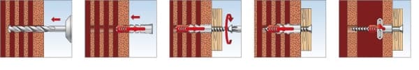 Fischer DUOPOWER 10x80 S LD 2-komponents råplugg 80 mm 10 mm 538257 10 st