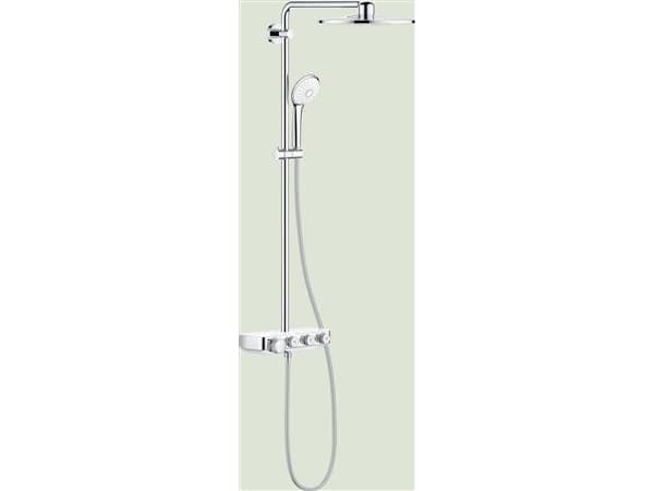 GROHE Euphoria Smartcontrol 310 Due Brusesystem med termostat til væg - 26507000
