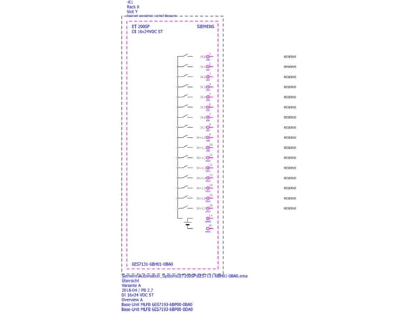 Siemens 6ES7131-6BH01-0BA0, Innendørs, Flerfarget, 37 g, 65 mm, 23 mm, 78 mm