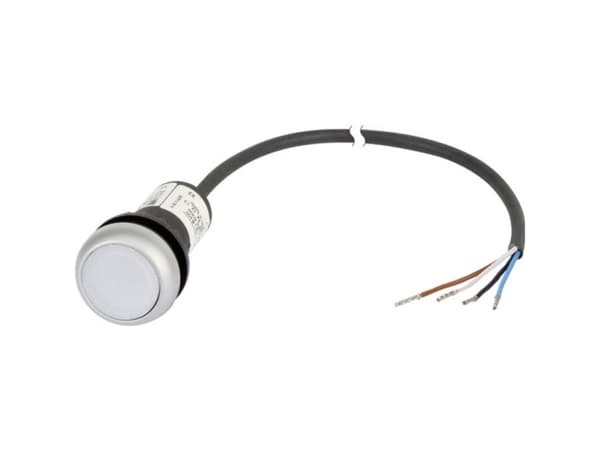 Eaton C22-DL-W-K10-24-P62 Tryckknapp platt Vit 1 st