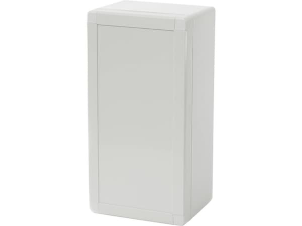 Fibox PCQ3 122410 Seinäasennuskotelo, asennuskotelo 244 x 124 x 102 Polykarbonaatti Harmaa Valkoinen (RAL 7035) 1 kpl