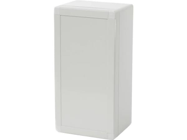 Fibox PCQ3 122410 Seinäasennuskotelo, asennuskotelo 244 x 124 x 102 Polykarbonaatti Harmaa Valkoinen (RAL 7035) 1 kpl
