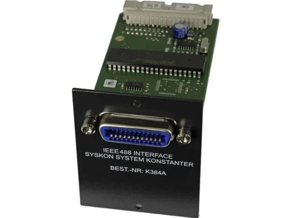 Gossen Metrawatt K384A IEEE488-liitäntä IEEE488-liitäntä laboratorio-strømforsyninger-tyyppiseen järjestelmään 1 stk
