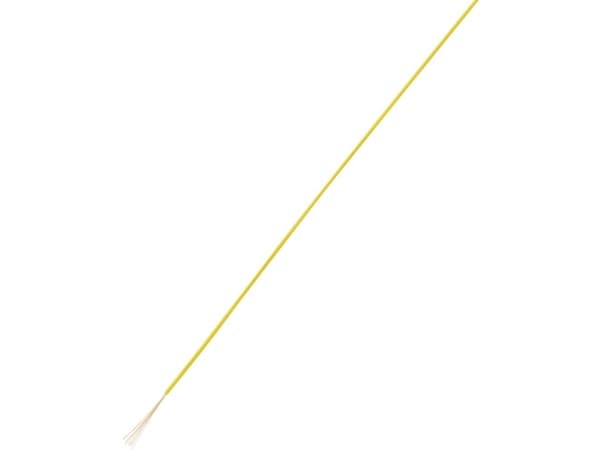 TRU COMPONENTS 1564518 Johdin LiFY 1 x 0,05 mm² Keltainen 25 m