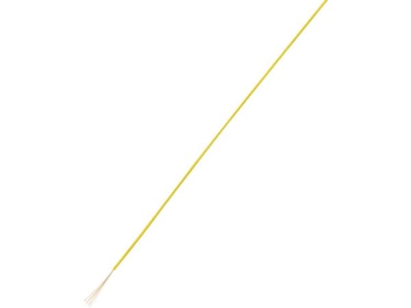 TRU COMPONENTS 1564518 Johdin LiFY 1 x 0,05 mm² Keltainen 25 m