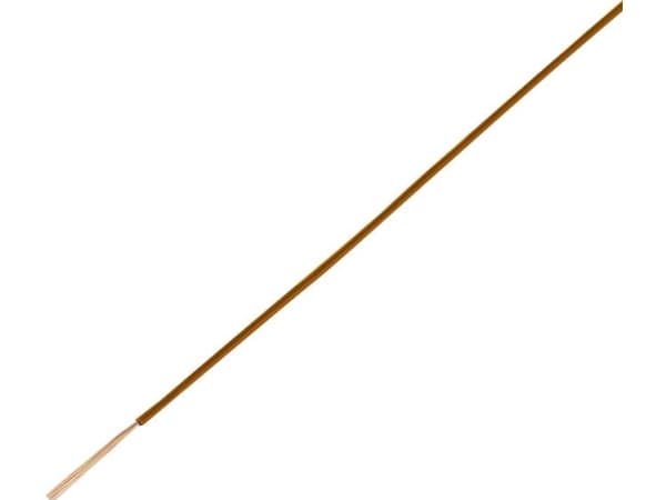 TRU COMPONENTS 1568630 Ajoneuvokaapeli FLRY-A 1 x 0,35 mm² Ruskea 50 m